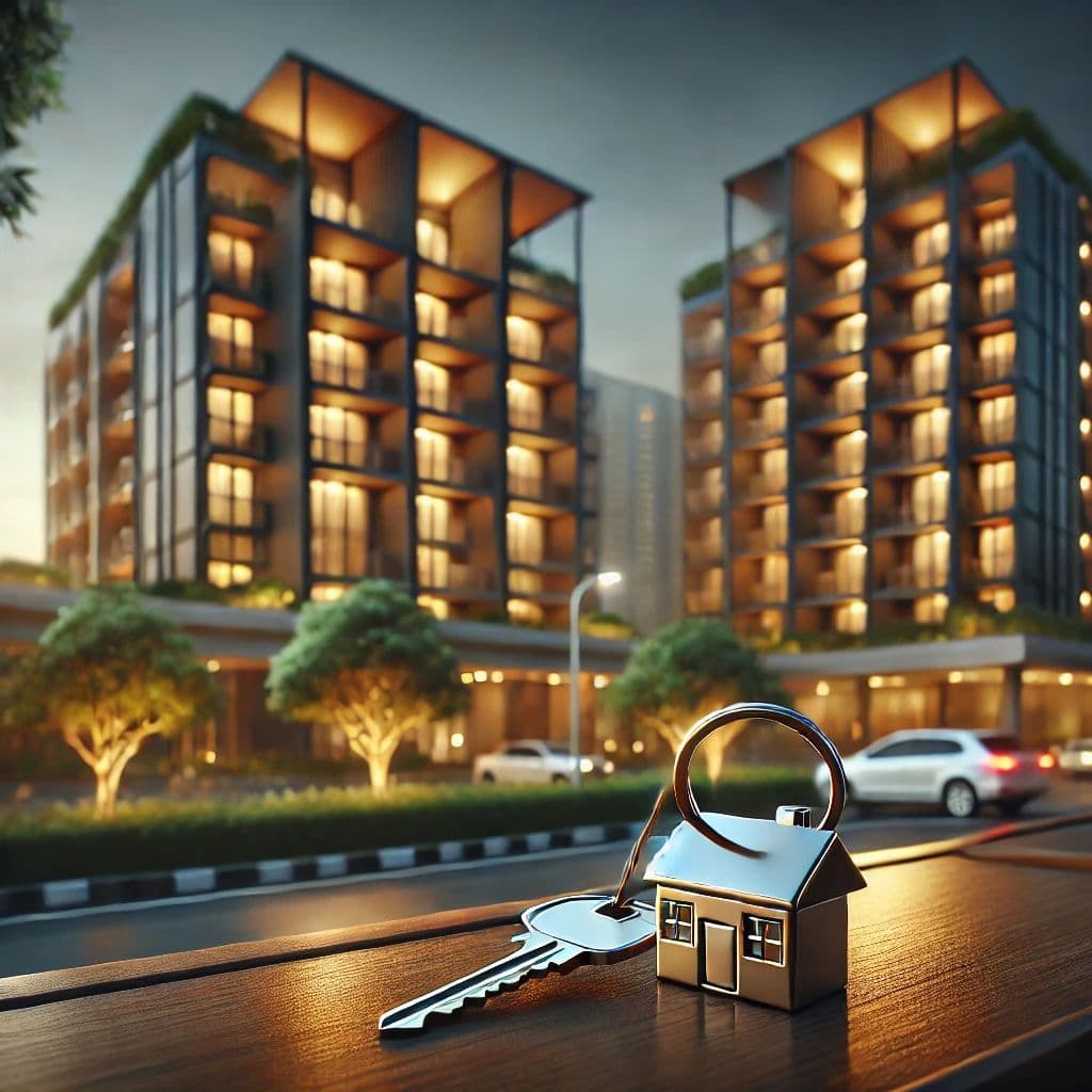 Modern real estate development property